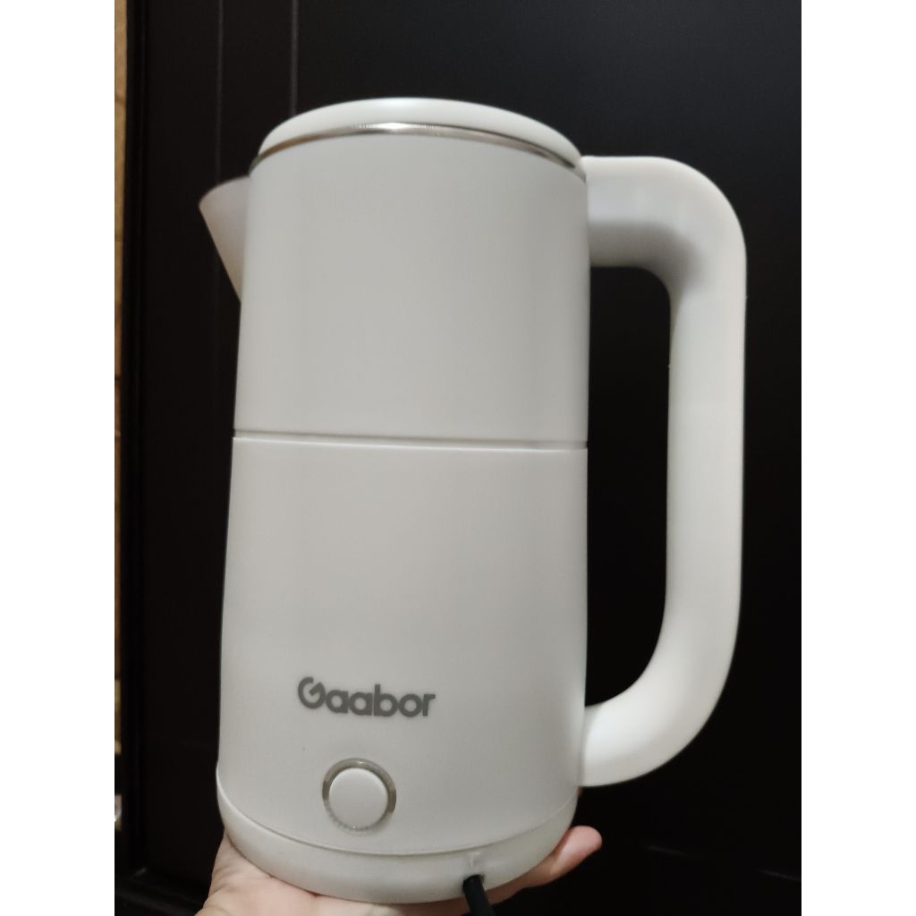 Kettle Air Panas Gaabor 2L Boiler Teko Listrik Pemanas Air Panas