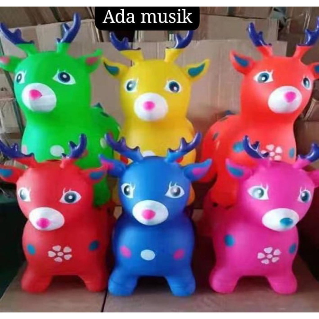 Animal Jumping Rusa Loncat plus Musik
