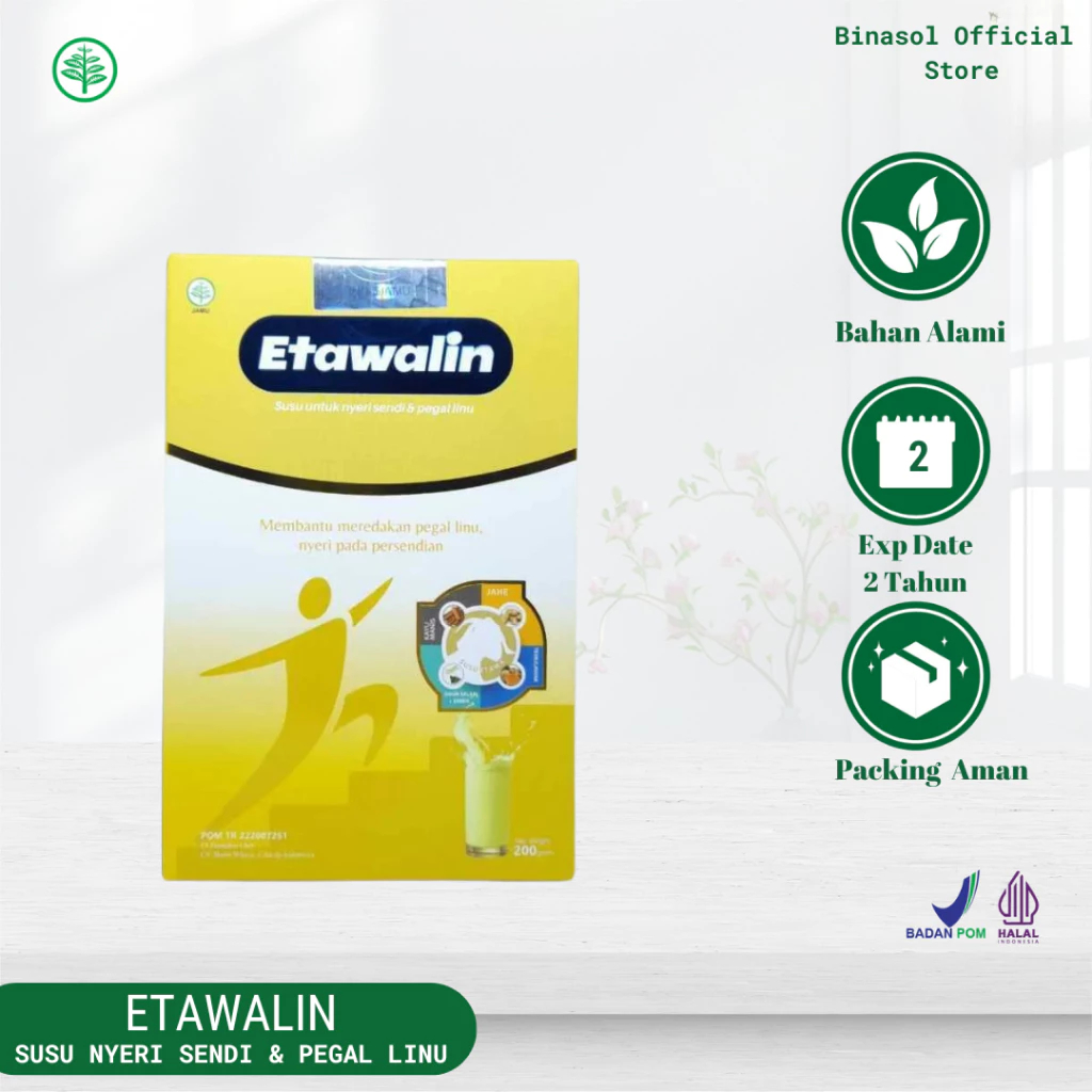 

Etawalin Membantu Mengatasi Asam Urat, Rematik, Nyeri Sendi, Pegal linu, Kesehatan Tulang