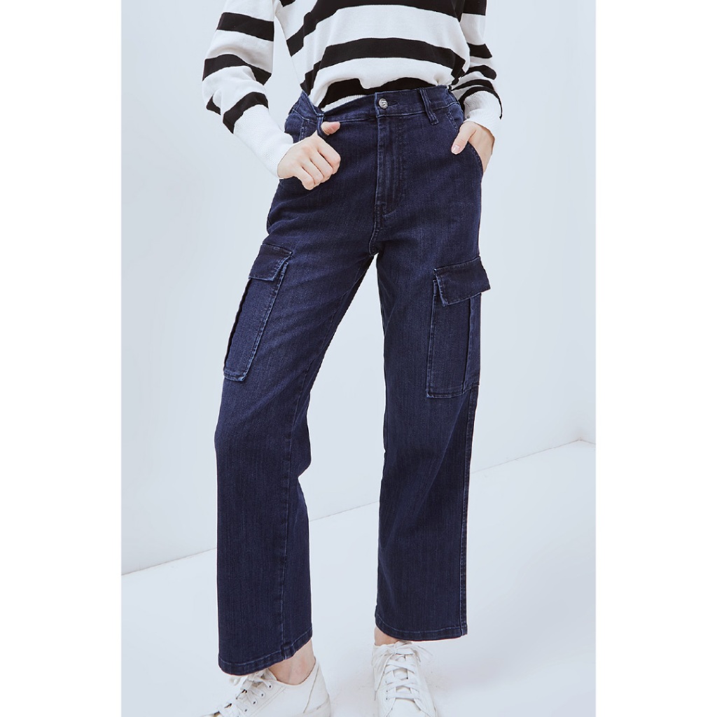 Emba Ladies - Felise Celana Cargo Jeans Wanita Collection