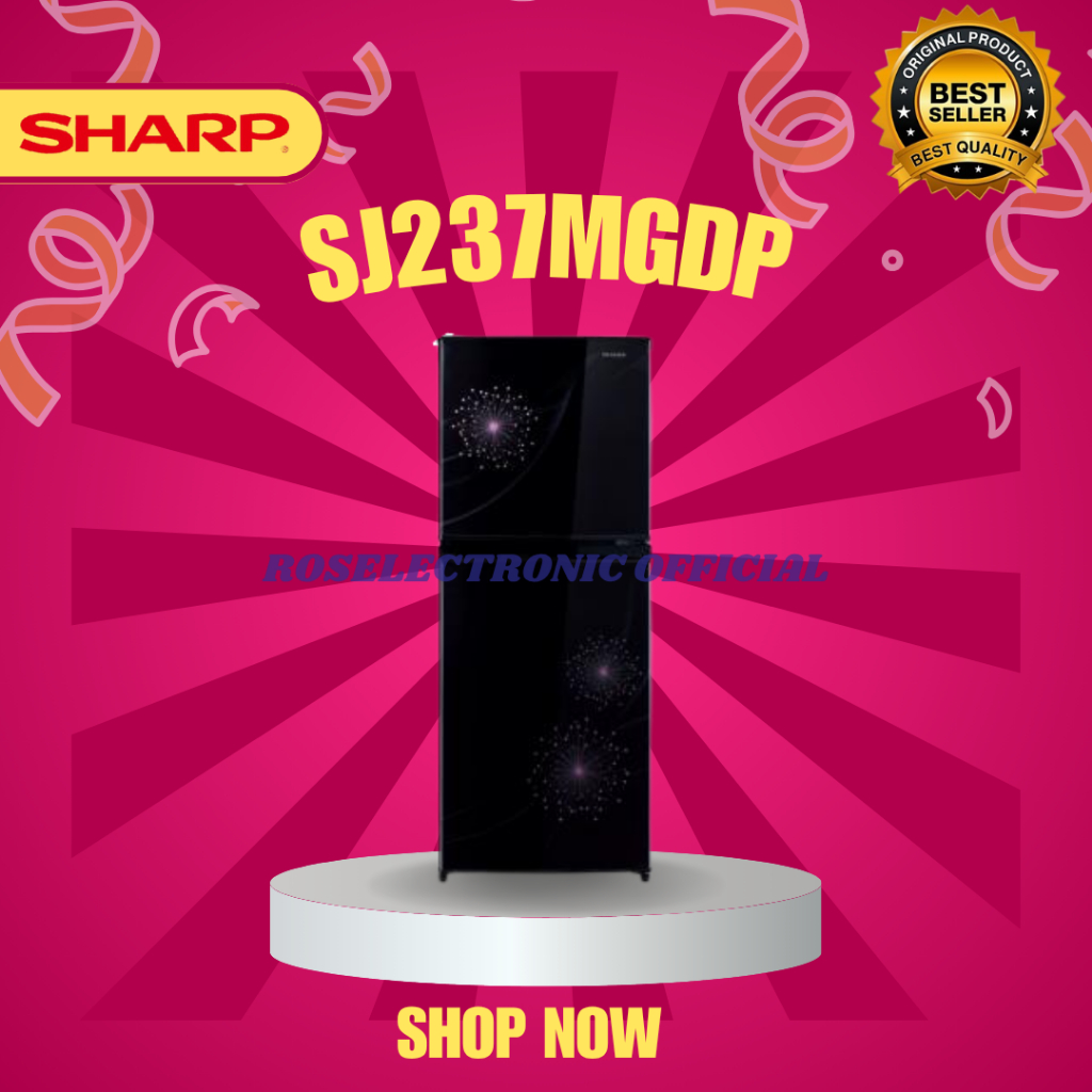 KULKAS 2 PINTU SJ237MGDP TERMURAH ORIGINAL/SJ237MGDP/SJ-237MG-DP/SJ-237MGDP/SJ237MG-DP/SJ 237MG DP