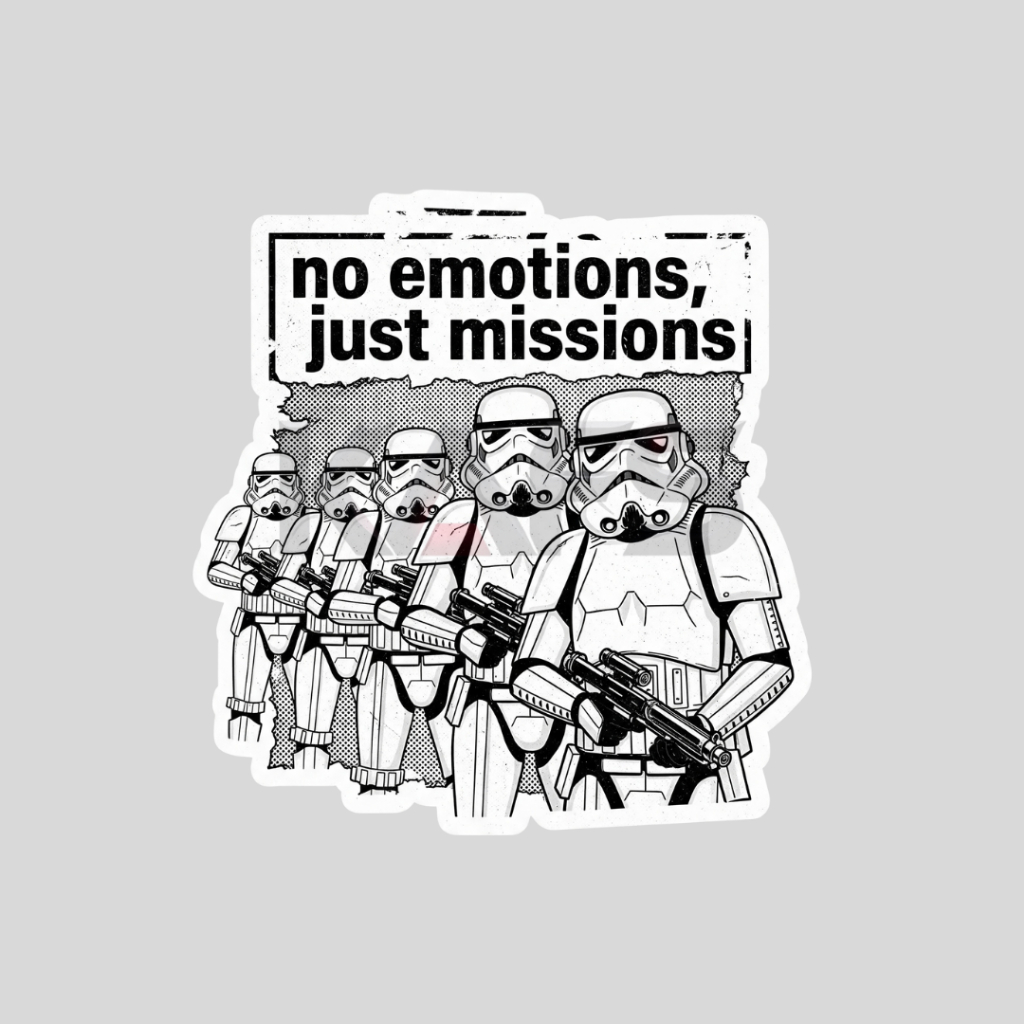 

Stiker Glossy Star Wars Storm Troopes Keren Anti Air Laptop Gitar Helm