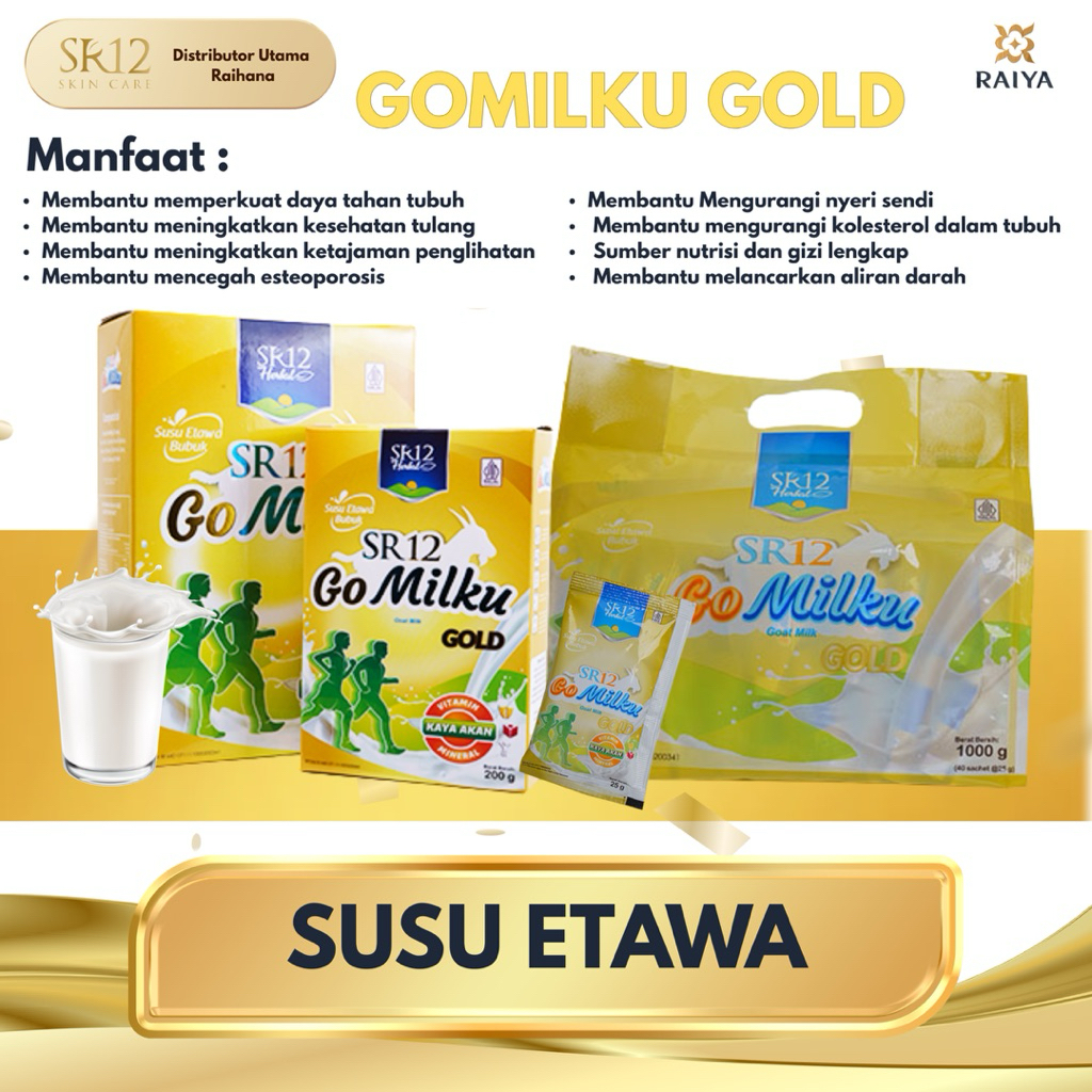 

SUSU LANSIA UNTUK TULANG DAN SENDI SUSU ETAWA GOMILKU GOLDS R12