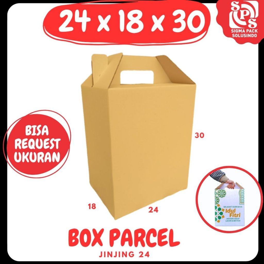 

Kardus Jinjing 24x18x30 Gable Box Parcel /box 24x18x30 dus Lebaran /Dus 24x18x30 polos Zigma Shop