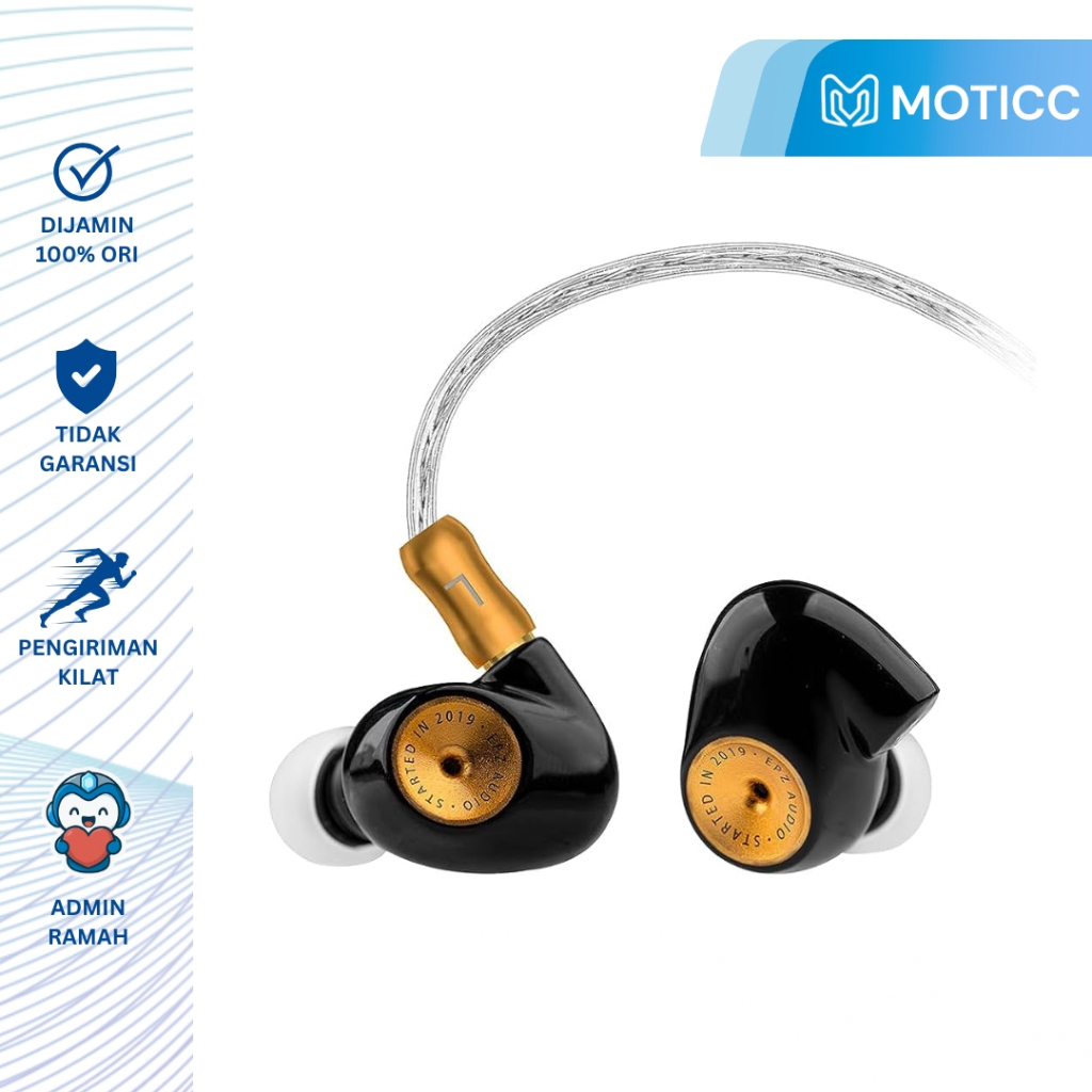 EPZ Q5 Earphone HIFI Ceramic Carbon Nano Moving Coil In Ear Monitor