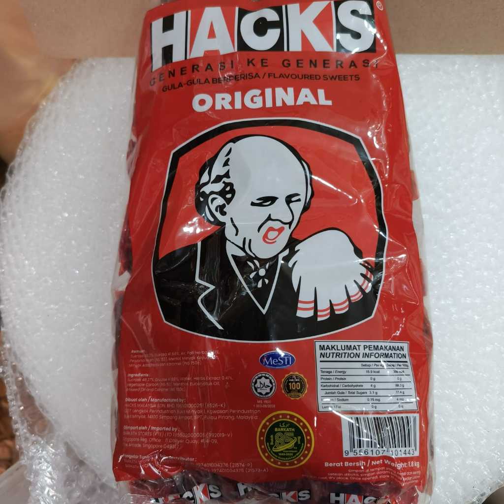

permen hack original [1 bungkus /1800 gram]