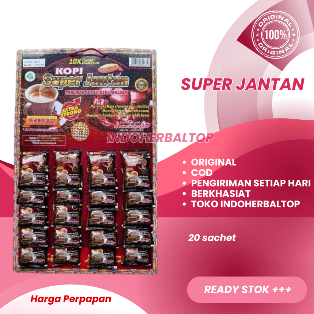 

Kopi Papan Super Jantan Original 100% Asli
