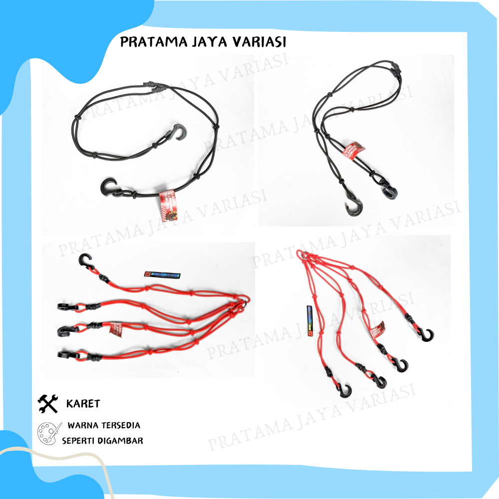 JARING KAMBING GUNUNG BOXER MOTOR TALI BAGASI JOK MOTOR JARING MOTOR JARING TAS JAS HUJAN
