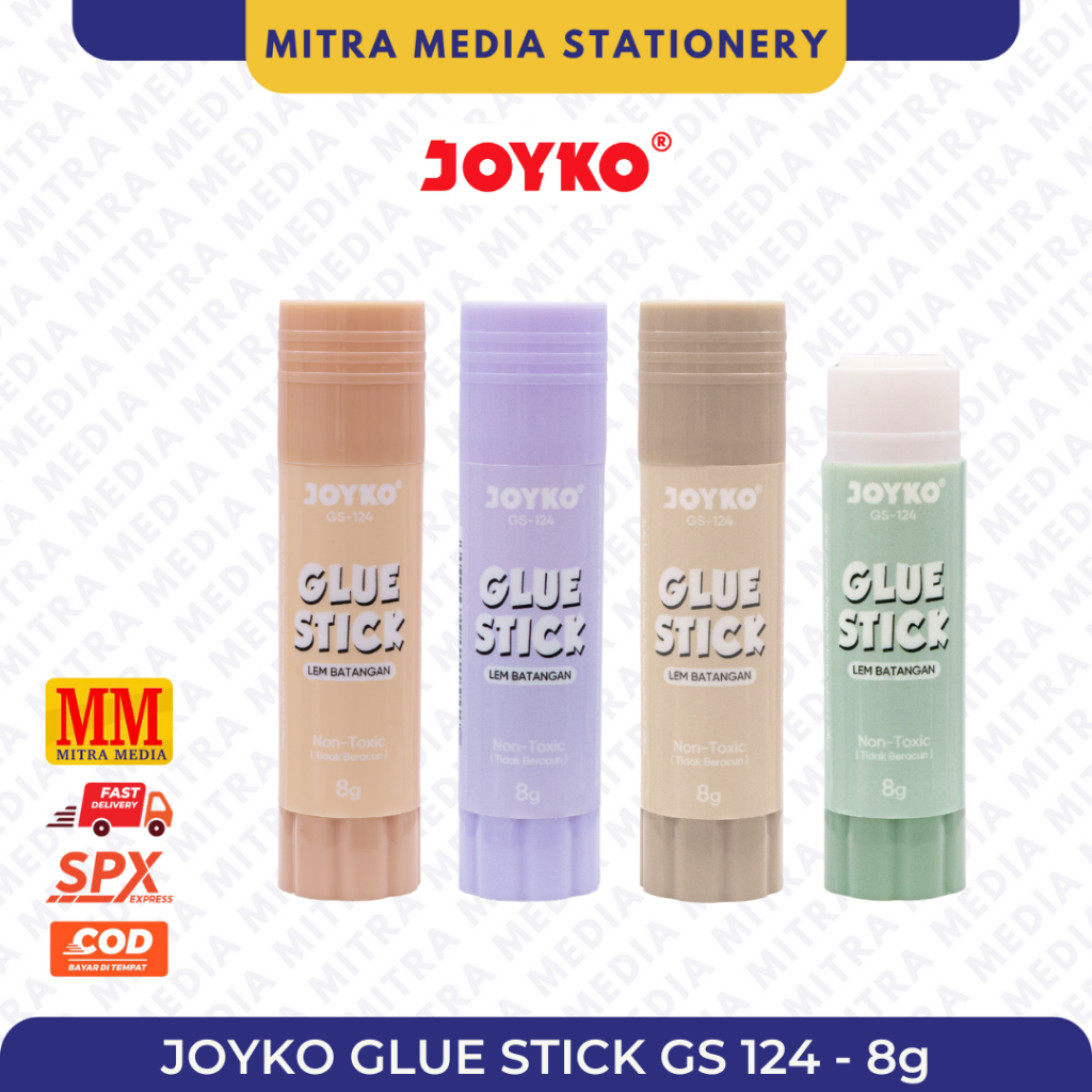 

(PCS) Joyko GS-124 8gr Morandi Glue Stick Lem Kertas Stick