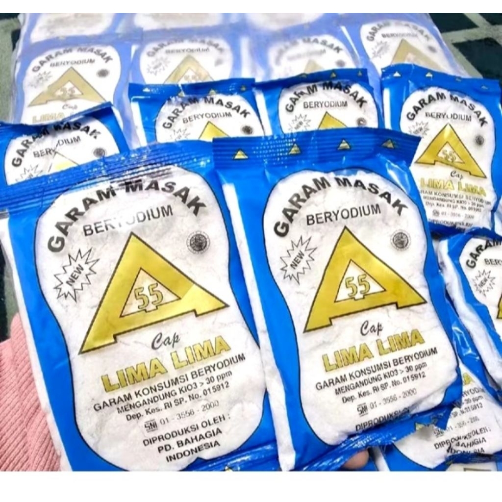 

1 pcs Garam masak/ garam dapur/ garam ber yodium