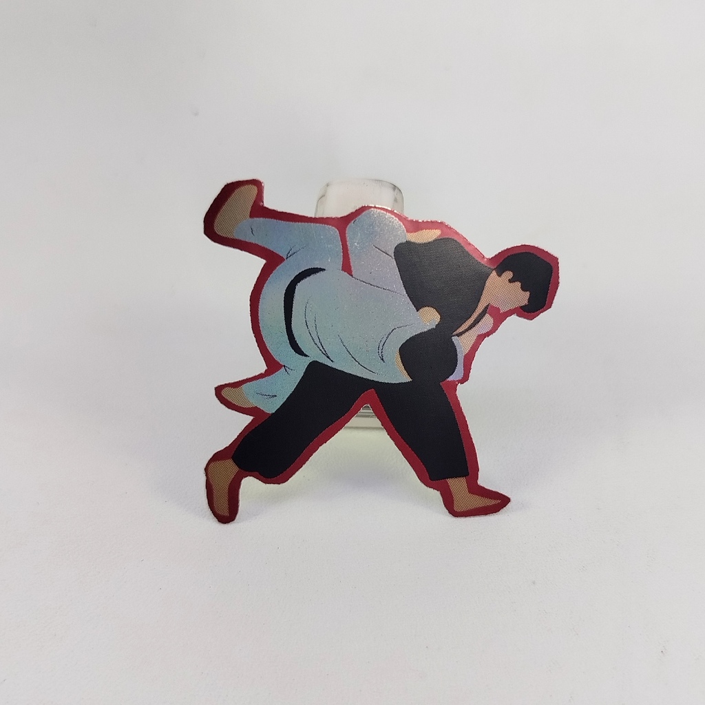 

Sticker hologram Ilustrasi Bantingan Combat Sport Beladiri Untuk hp laptop motor helm dll