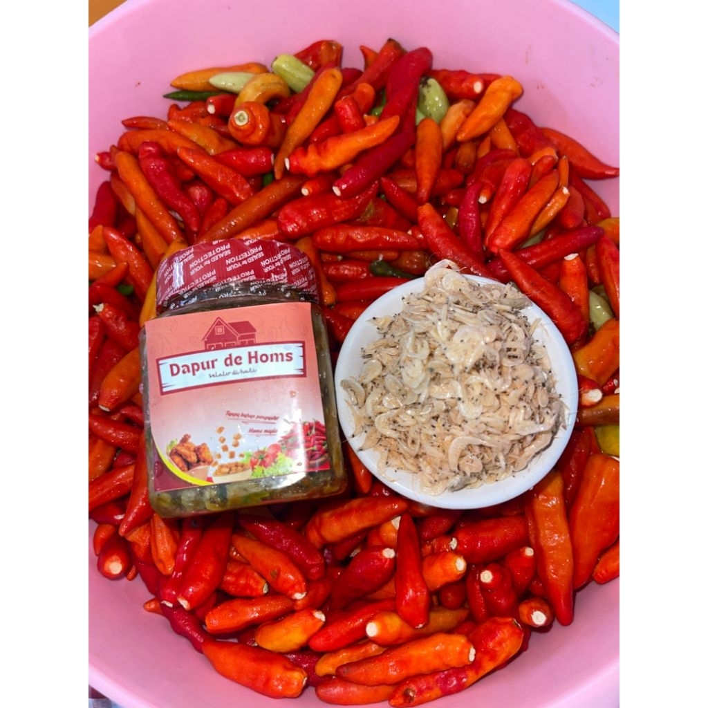 

Sambal Rebon sambal rebon pedas Sambal Lauk rebon sambal frozen 200 gram