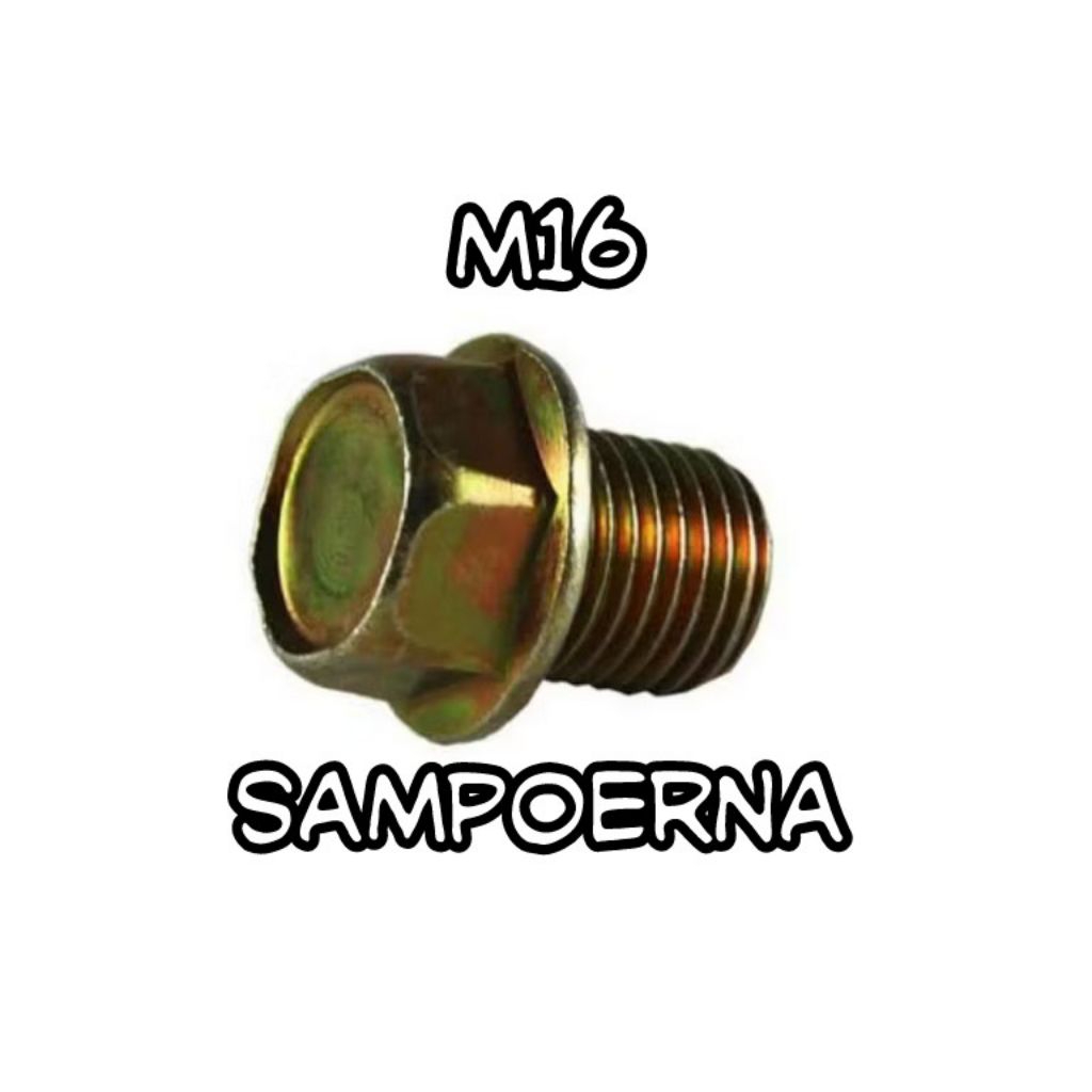 Baut tap oli M16 / Baut tap oli baut 22 Oversize drat 1,5 Universal