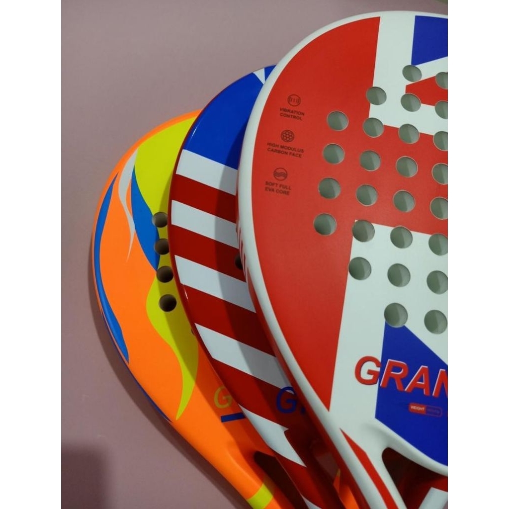 Raket Padel  Raket Tenis Carbon Grandcow