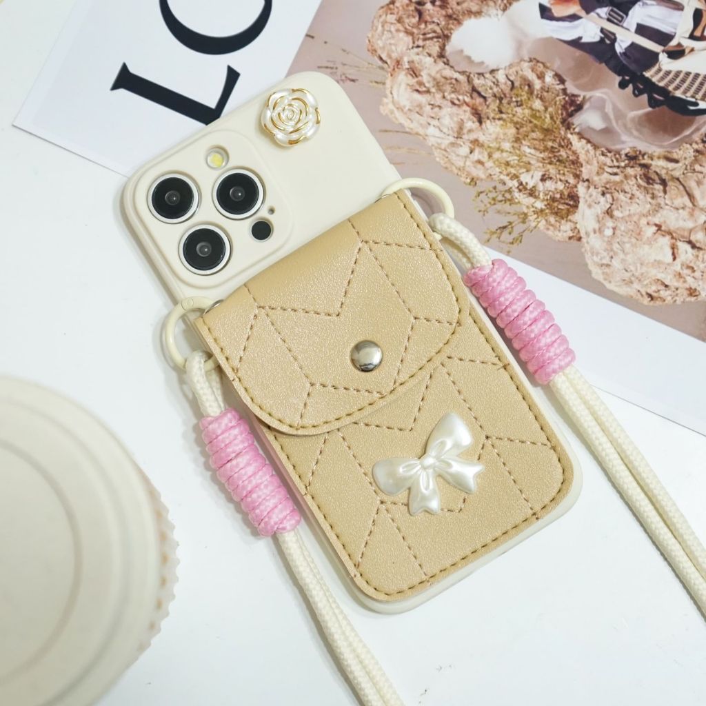 Case Dompet Tali Infinix - Softcase For Hp Infinix - Kesing Untuk Semua Tipe Hp Infinix - Bonibag Ca