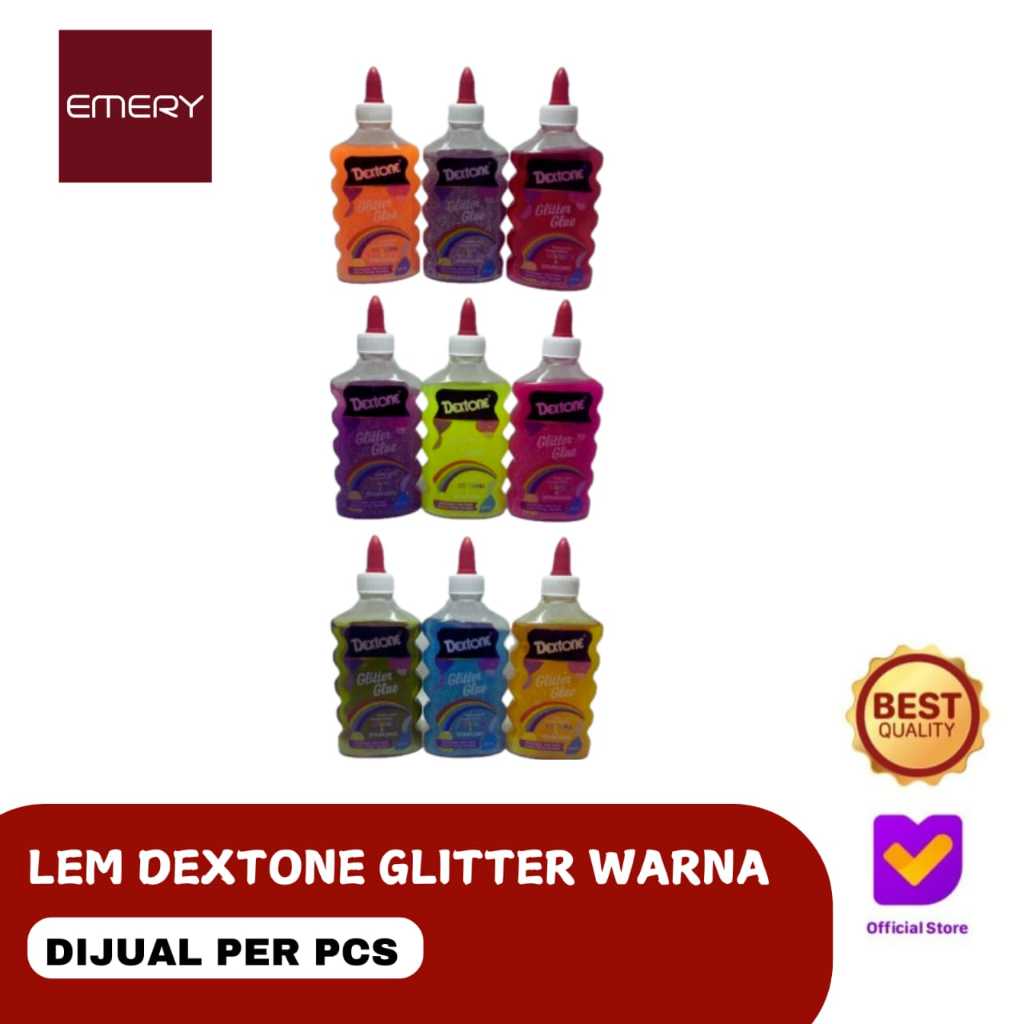 

LEM DEXTONE GLITTER WARNA