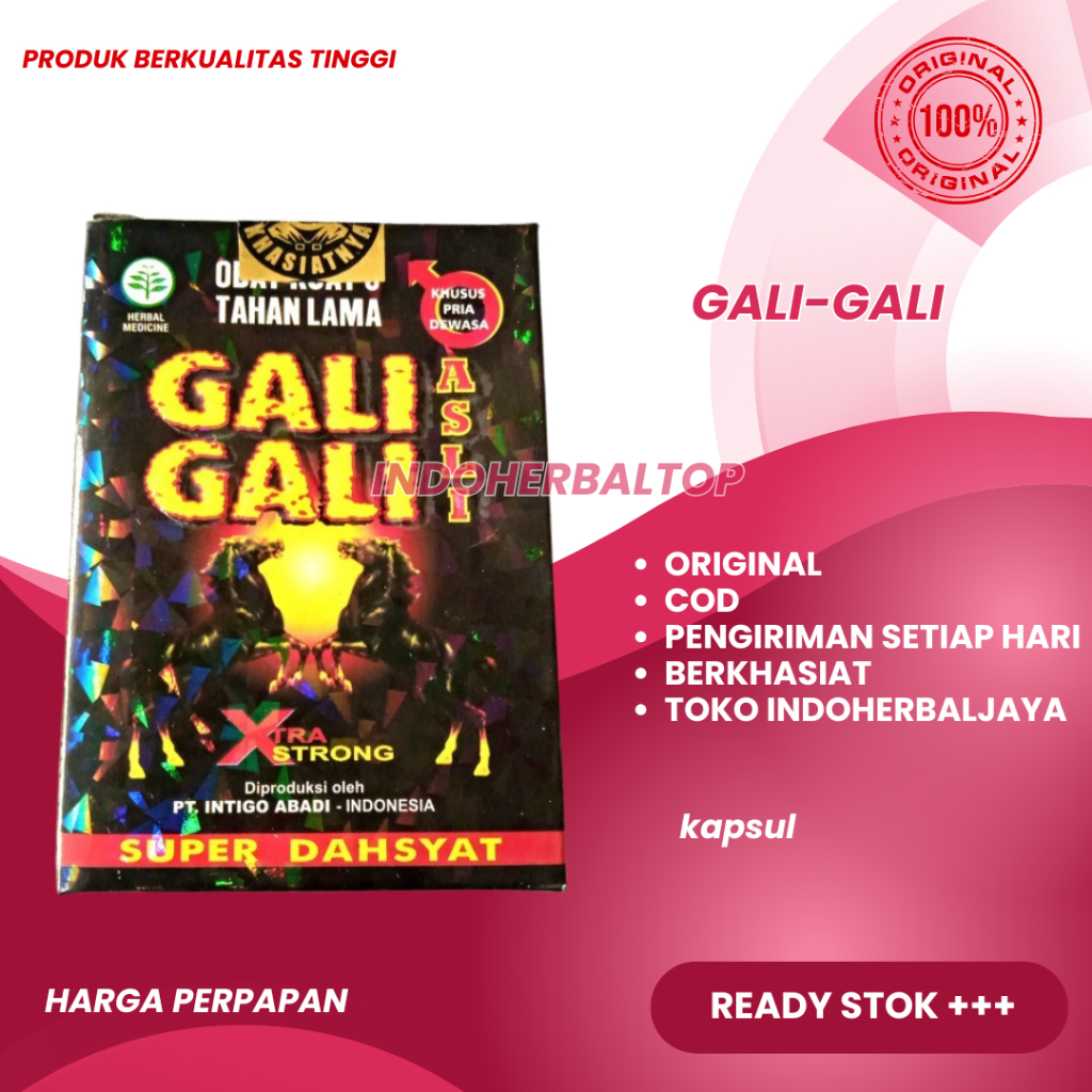 

Gali Gali Original Kapsul Stamina Pria Dewasa