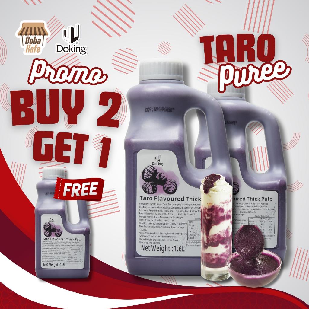 

PROMO KEMERDEKAAN BELI 2 GRATIS 1 - Doking Taro Puree – 1.6L