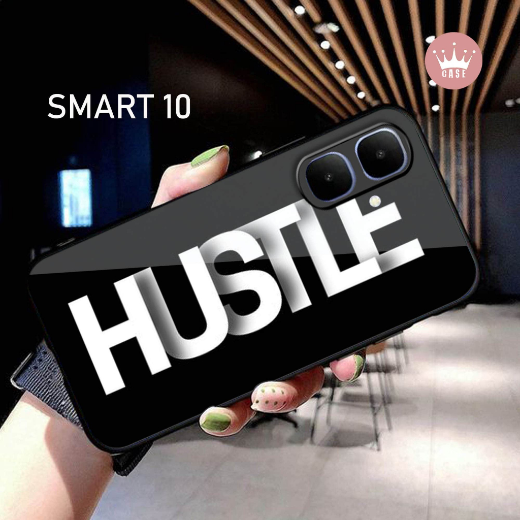 Softcase Kaca INFINIX SMART 10 - casing handphone - INFINIX SMART 10 [S221]