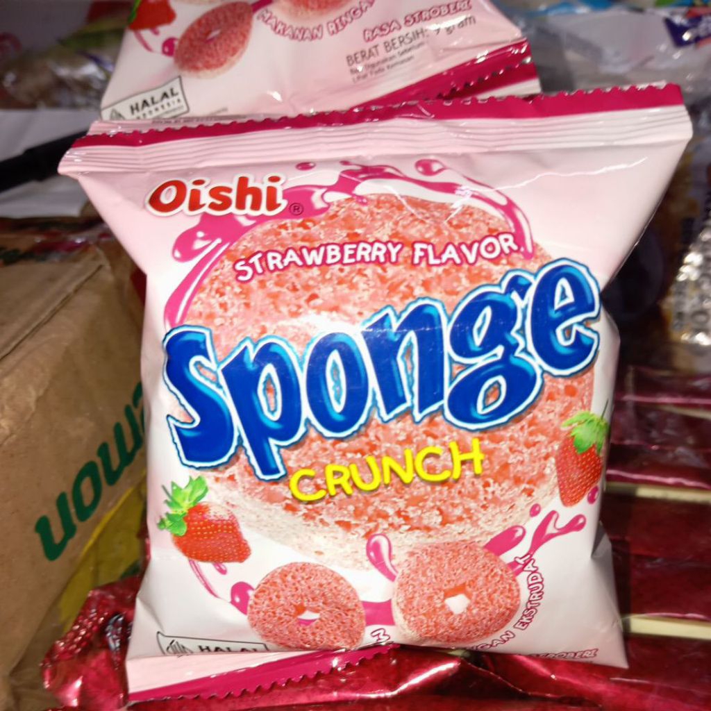 

Oishi Sponge crunch