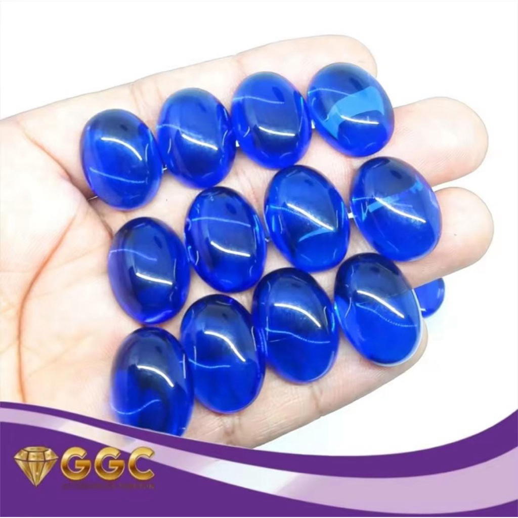 Lostun batu akik Biru safir / King safir american 1 pcs