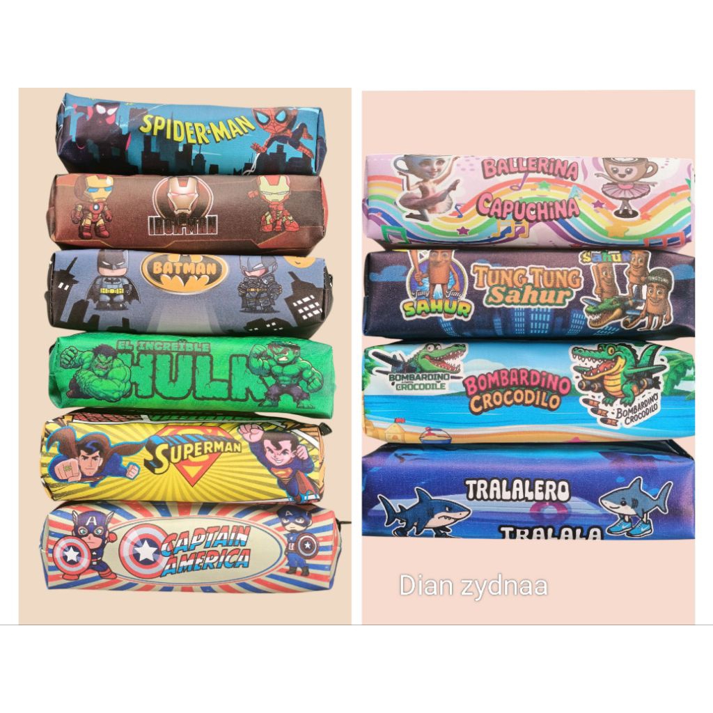 

Tempat pensil lontong karacter Anomali || cocok buat hadiah atau souvenir || pakek resleting