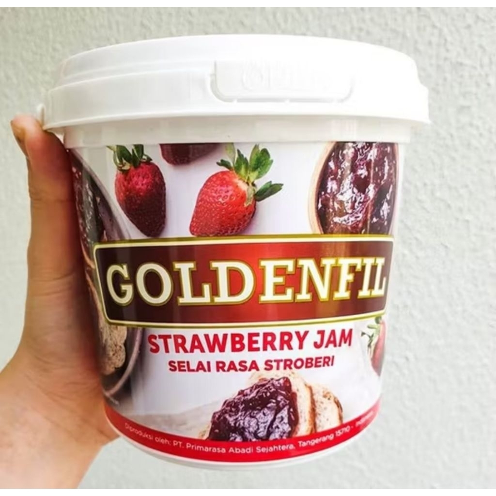 

Goldenfil Selai Strawberry Jam Rpck 250gr