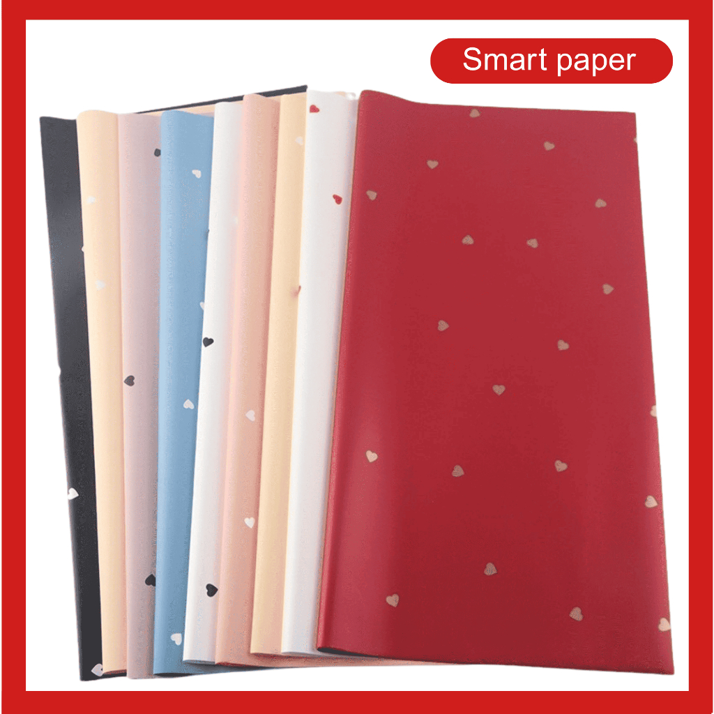 

Kertas Buket Wisuda Anniversary Romantis Bunga Motif LOVE Polkalove Cellophane Flower Wrapping Paper LOVE KB058