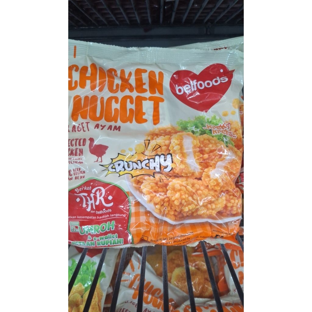 

Belfood chicken nuget crunchy 450 gr