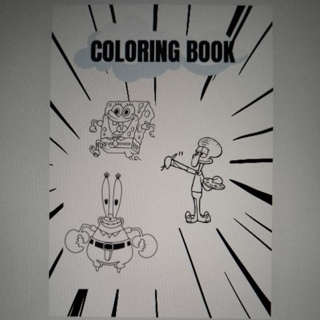 Coloring Book Spongebob
