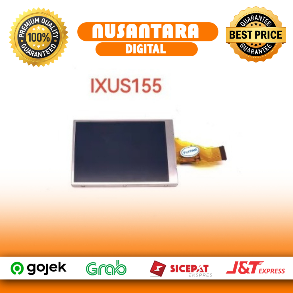 LCD Canon for IXUS 155 IXY140 ELPH150 IS