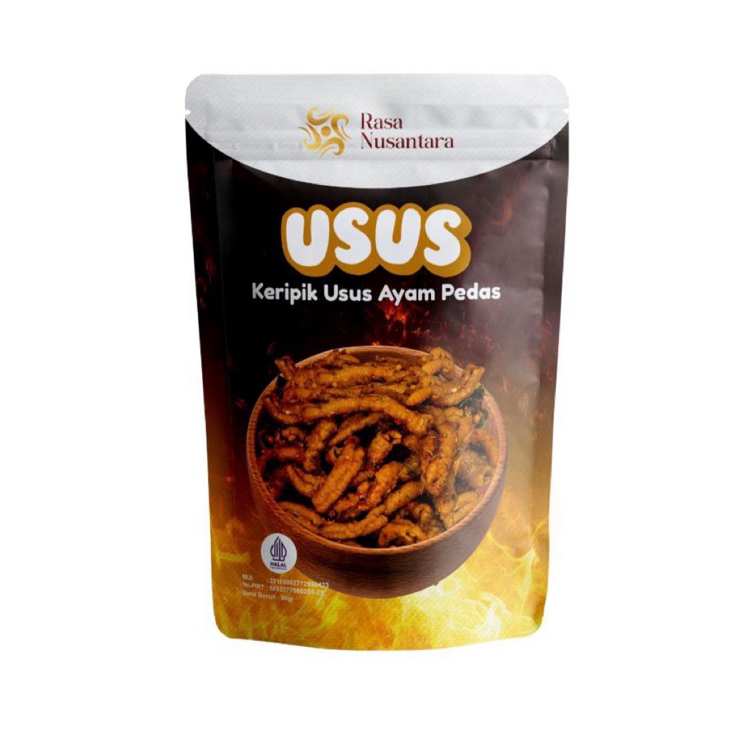 

Keripik Usus Ayam Pedas - Rasa Nusantara Snack