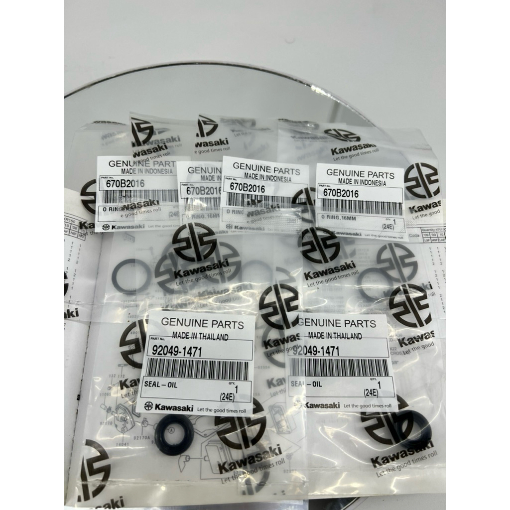 SEAL KIPS SET ORING KIPS NINJA RR SS R ORIGINAL KAWASAKI