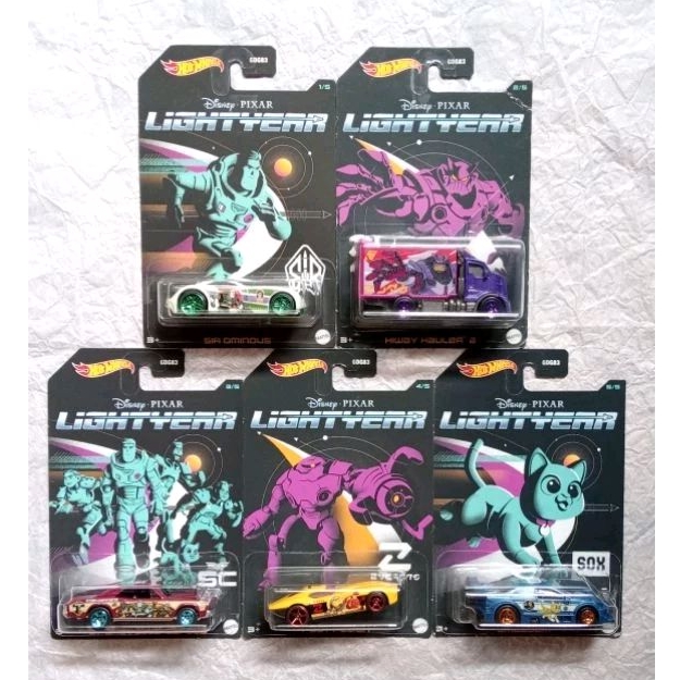 Hot Wheels Disney Pixar Lightyear (TAKE ALL)