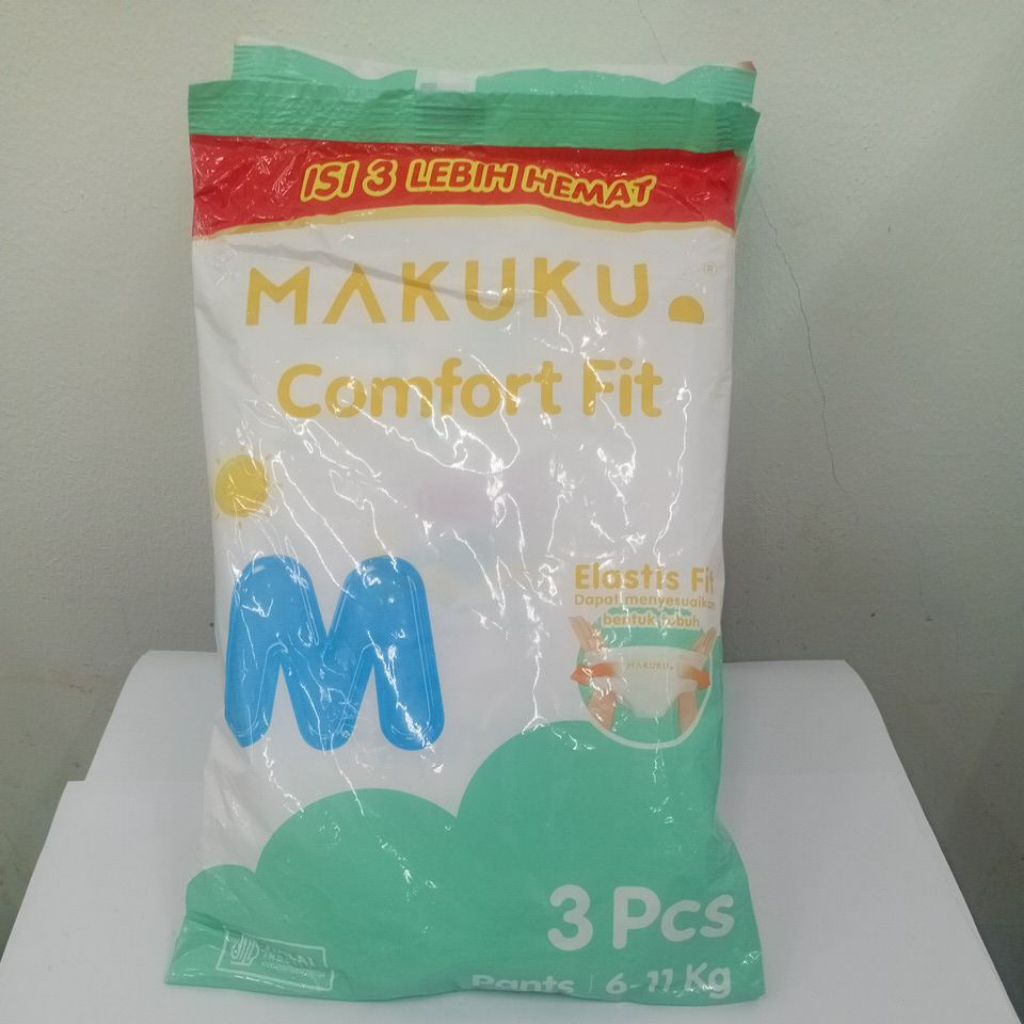PAMPERS MAKUKU FIT PANTS M 3S