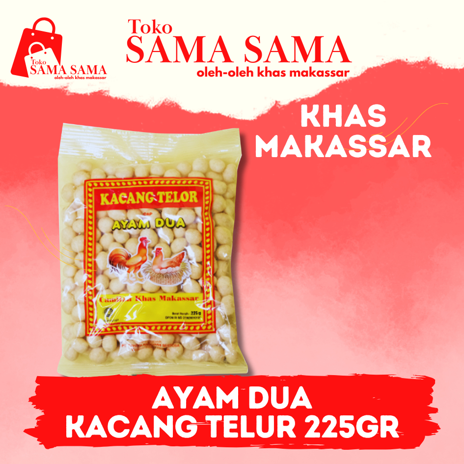 

AYAM DUA KACANG TELUR 225GR