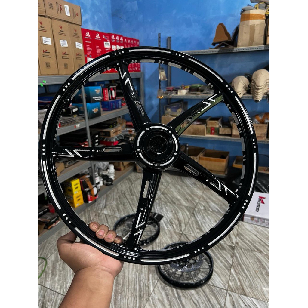 velg depan v Rossi slod ukuran 140 ring 17