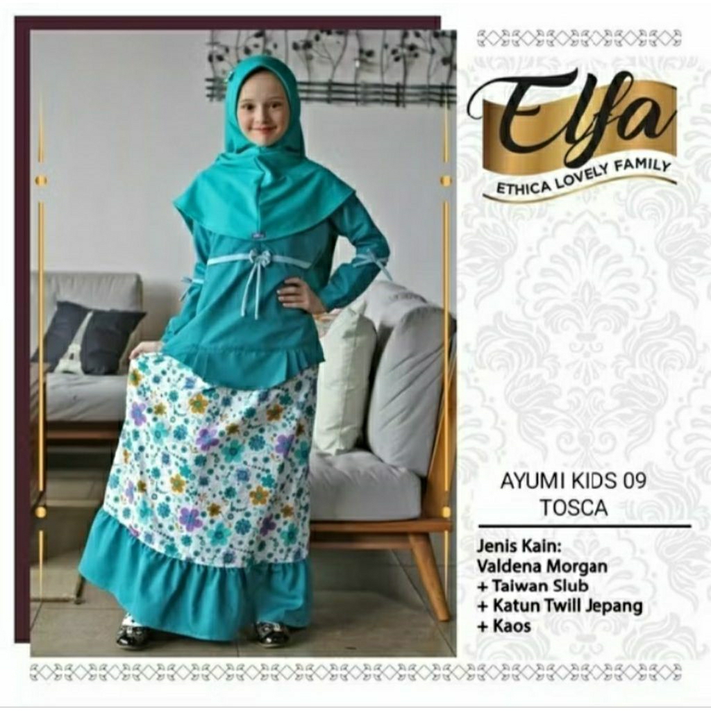 setelan rok anak perempuan "ETHICA"