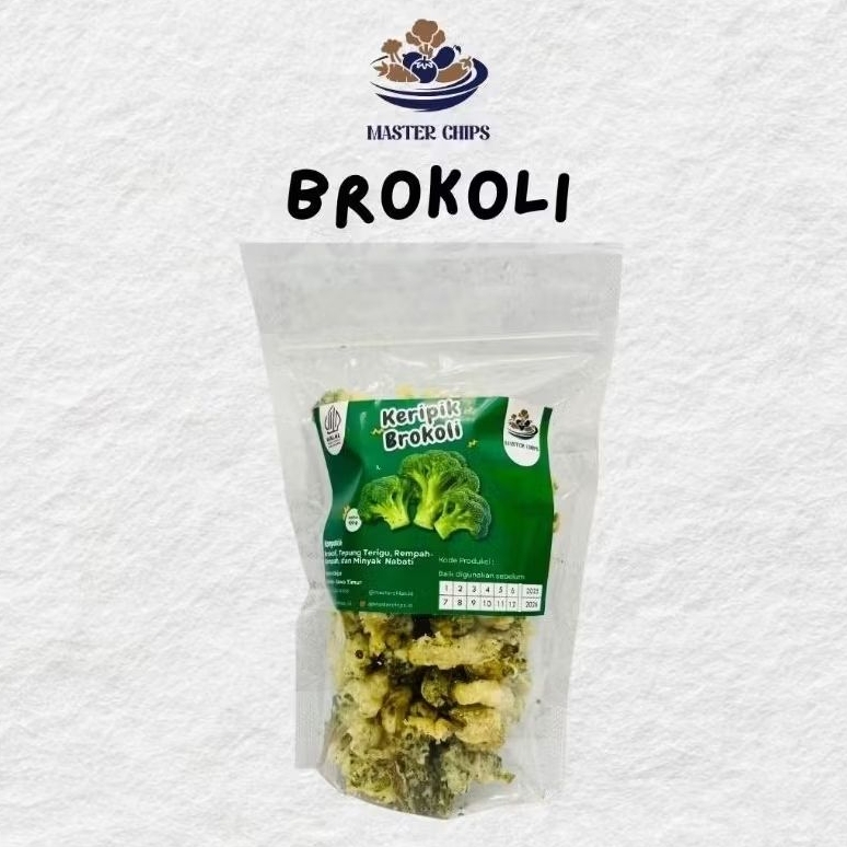 

KERIPIK BROKOLI 100g – Camilan Sayur Kekinian 100% Alami, Renyah dan Sehat!