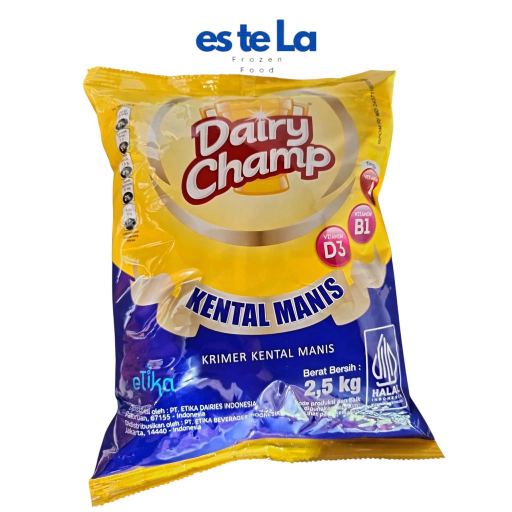 

Susu Kental Manis Dairy Champ 2,5 kg