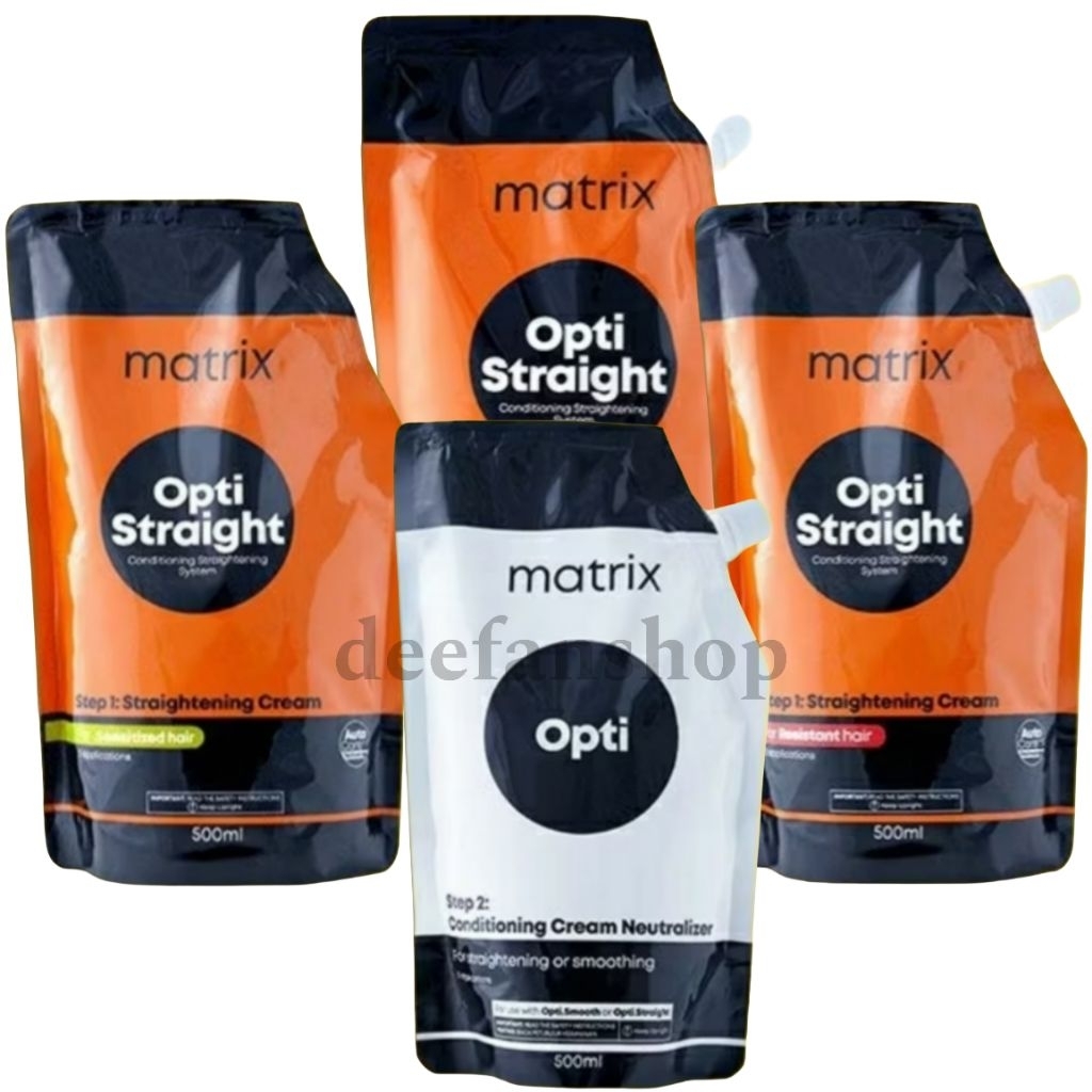 MATRIX Opti Straight Smoothing / Optistraight Smothing Rambut 500 ML