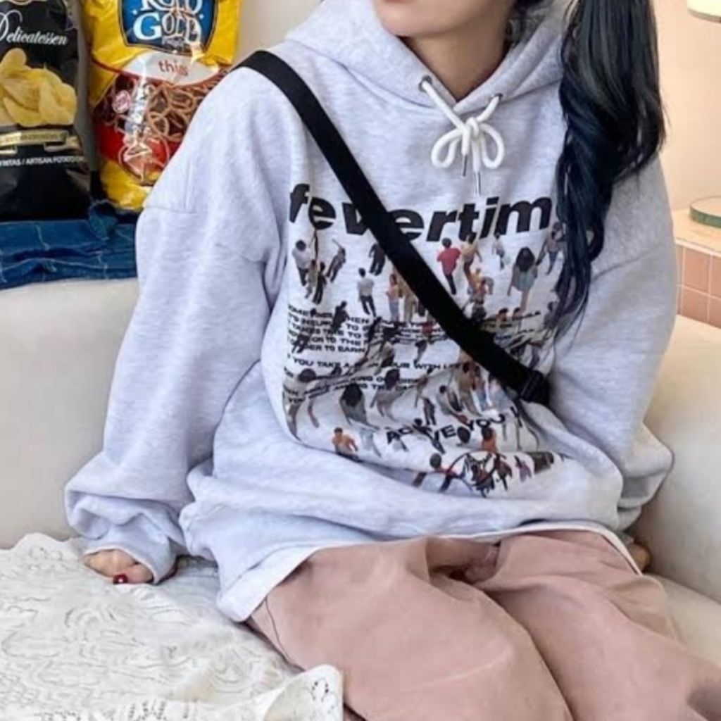 Fevertime hoodie boxy