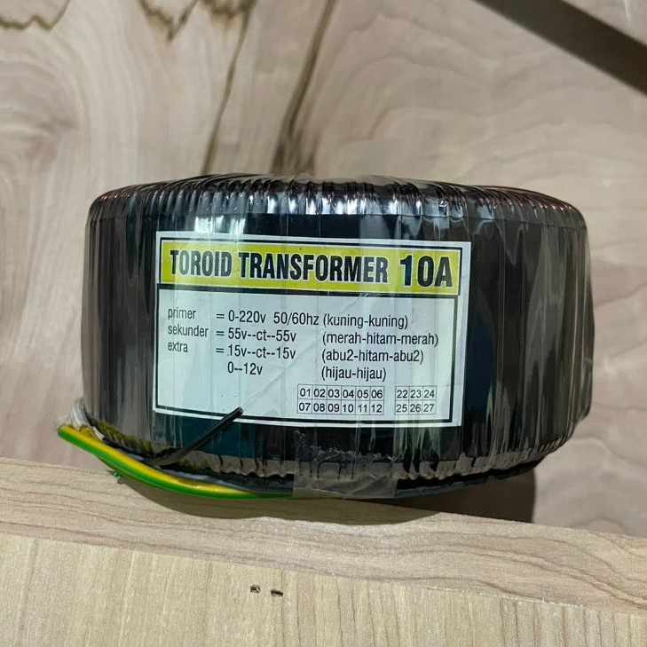 Trafo Donat 10 A ct 55 / Torodial transformer 10 A / Trafo Donat Balap