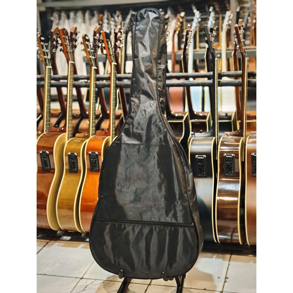 Tas gitar akustik, softcase gitar akustik jumbo
