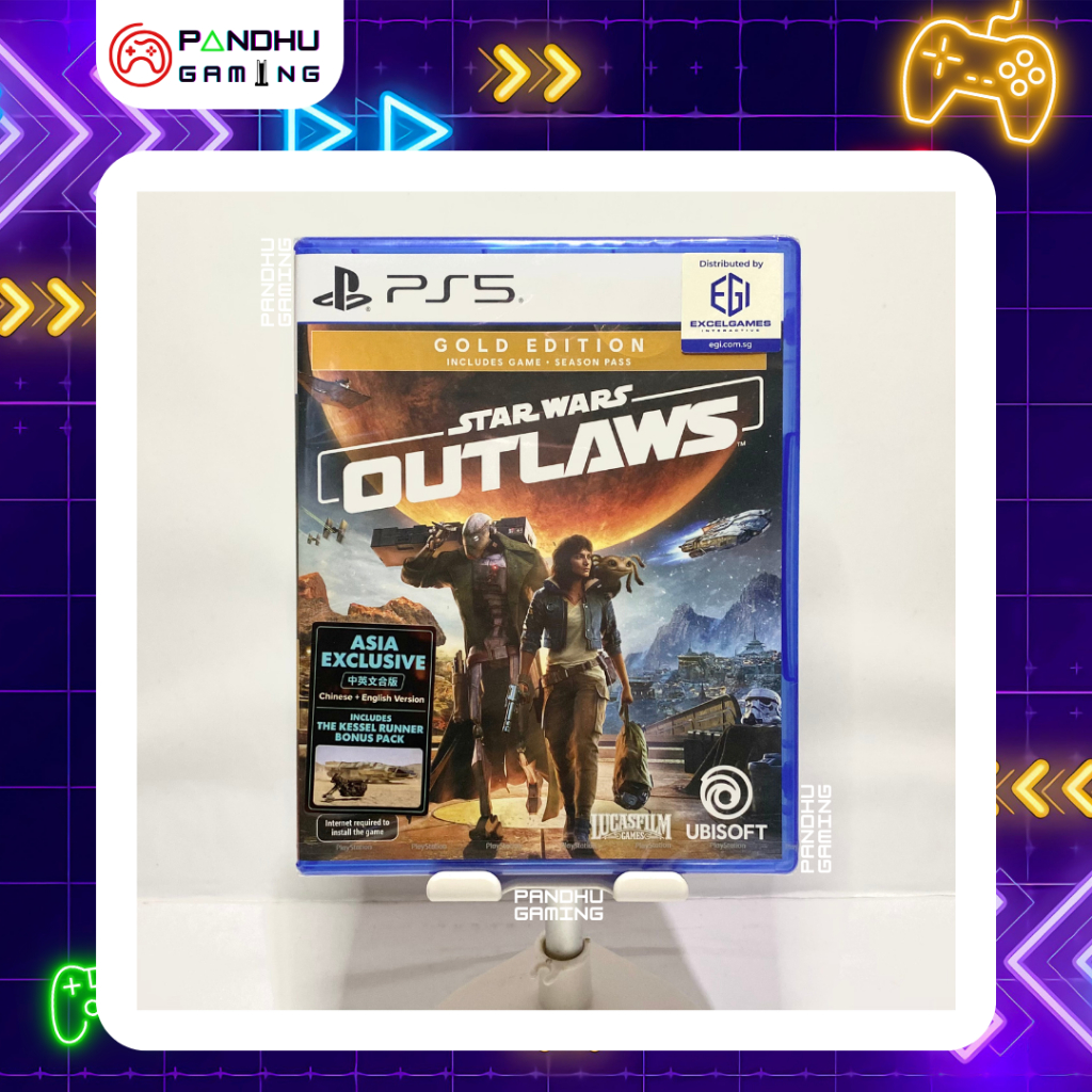 Star Wars Outlaws Gold Edition PS5 New Segel Reg 3 + DLC | Next Starwars Jedi Fallen Order Jedi Surv