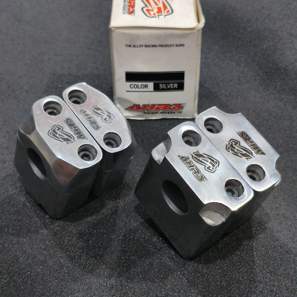 RAISER STANG PANGKON DUDUKAN SETANG AHRS RACING UNTUK MOTOR MEGAPRO CB HEREX RX KING VIXION SCORPIO 