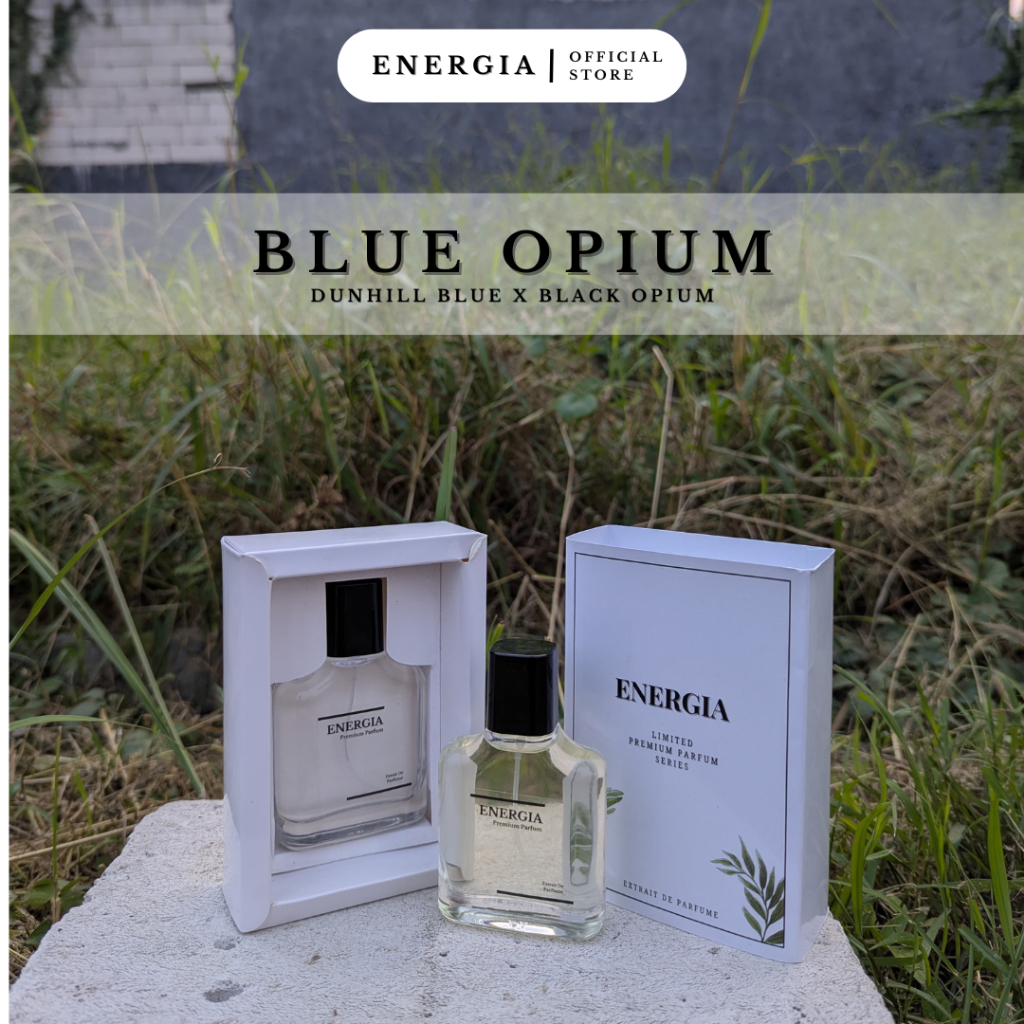 ENERGIA ~ PARFUME BLUE OP*UM PREMIUM SERIES EXTRAIT DE PARFUME 50 ML