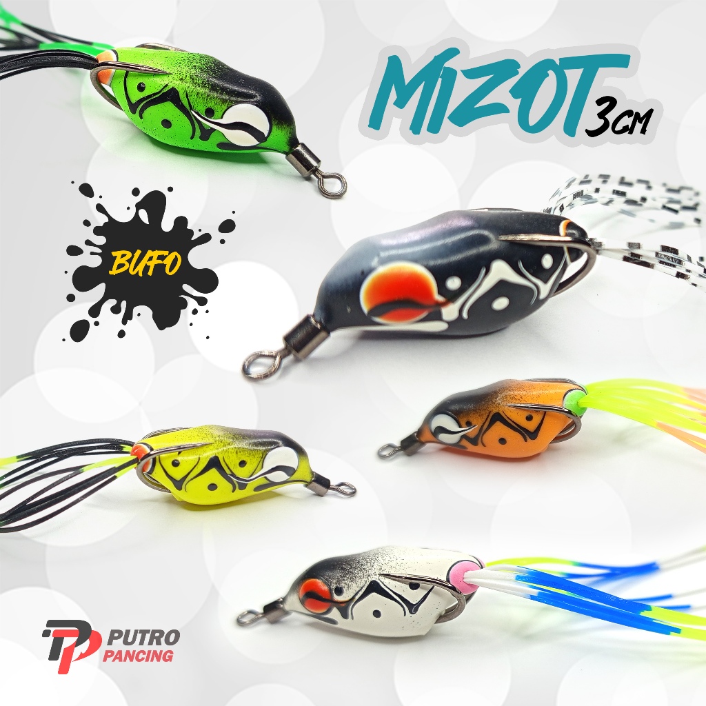 Lure Bufo MIZOT SKIRT Soft Frog softfrog