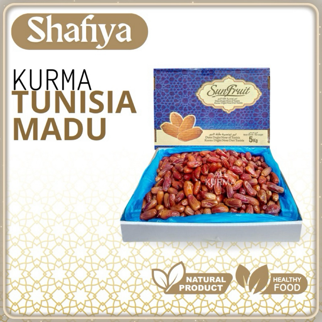 

Kurma Tunisia Madu 500 GR Repack Sunfrutt & Barari