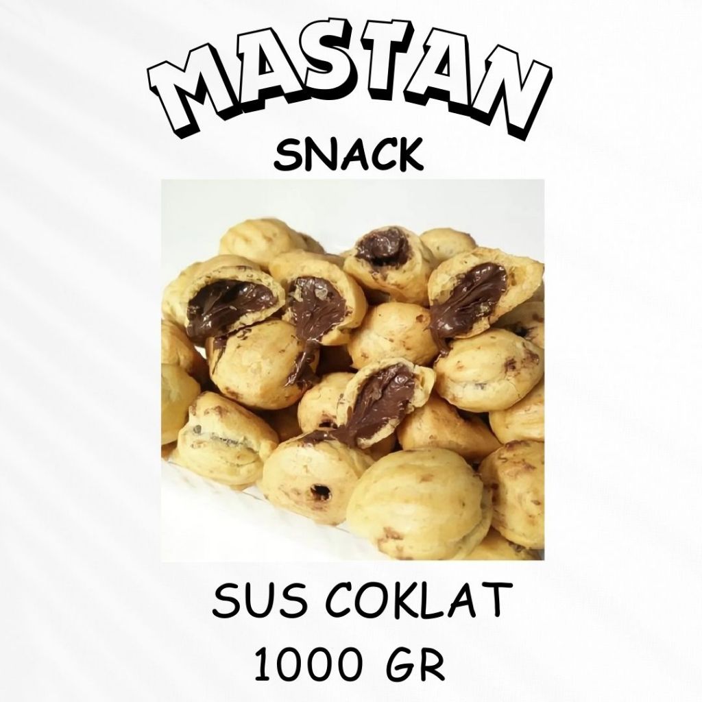 

[1kg] Coklat Soes Kue Sus Kering Isi Cokelat Lumer
